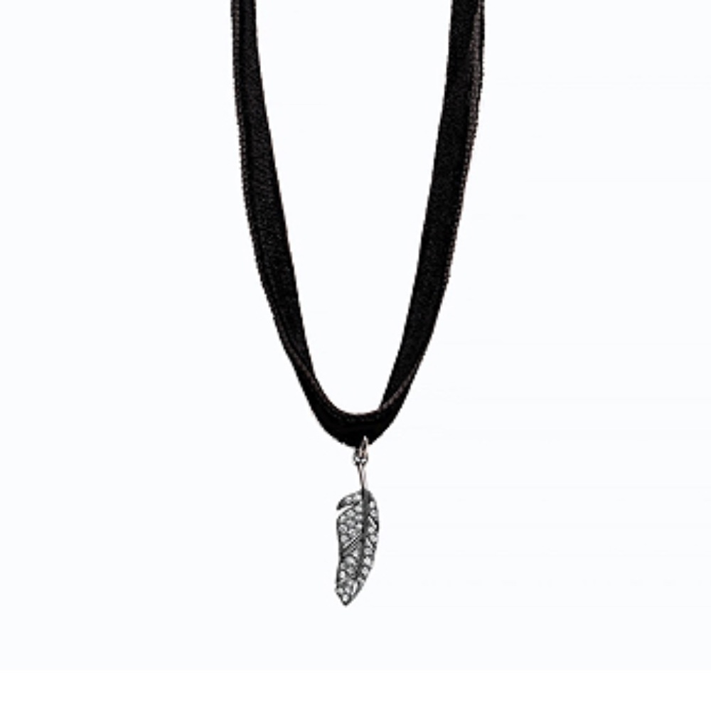 Zadig & Voltaire Velvet Choker Necklace